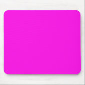 Heldere magenta (vaste kleur) muismat (Voorkant)