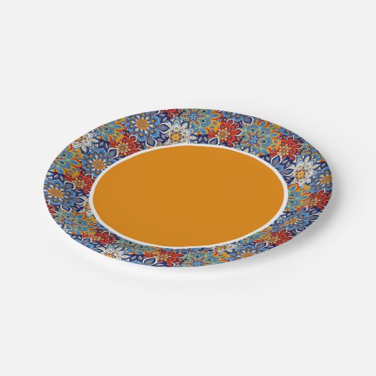 heldere mandala papieren bord (Gekanteld)