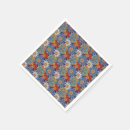 heldere mandala servet (Hoek)