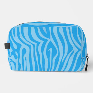 HELDERE MARINE BLUE LEOPARD PRINT PATRONEN TOILETTASJE