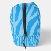 HELDERE MARINE BLUE LEOPARD PRINT PATRONEN TOILETTASJE (Rechts)