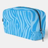 HELDERE MARINE BLUE LEOPARD PRINT PATRONEN TOILETTASJE (Rechterhoek)