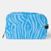 HELDERE MARINE BLUE LEOPARD PRINT PATRONEN TOILETTASJE (Achterkant)