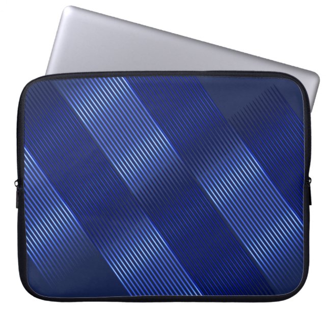 heldere moderne achtergrond , geomere objecten van laptop sleeve (Voorkant)