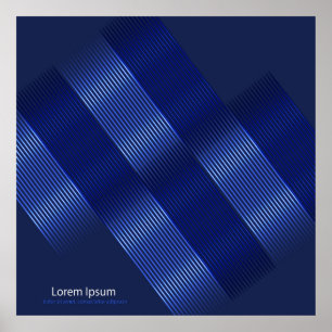 heldere moderne achtergrond , geomere objecten van poster