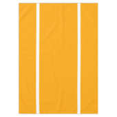 Heldere moderne goudgele witte accentstrepen tafelkleed (Voorkant)