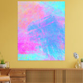 Heldere Multicolor Splashes Canvas Afdruk (Insitu (Woonkamer))