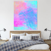 Heldere Multicolor Splashes Canvas Afdruk (Insitu (Slaapkamer))
