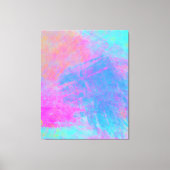 Heldere Multicolor Splashes Canvas Afdruk (Voorkant)