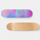 Heldere Multicolor Splashes Persoonlijk Skateboard (Horizontaal)