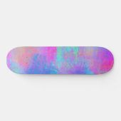Heldere Multicolor Splashes Persoonlijk Skateboard (Horizontaal)