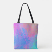 Heldere Multicolor Splashes Tote Bag (Achterkant)