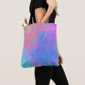 Heldere Multicolor Splashes Tote Bag (Dichtbij)