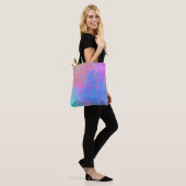 Heldere Multicolor Splashes Tote Bag (Op model)