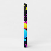 Heldere Neon Splashes in Abstracte kunst Case-Mate iPhone Case (Achterkant/links)