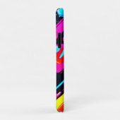 Heldere Neon Splashes in Abstracte kunst Case-Mate iPhone Case (Achterkant/rechts)
