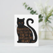 Heldere ogen briefkaart (Staand voorkant)