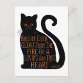 Heldere ogen briefkaart (Voorkant)