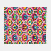 Heldere ogen fleece deken (Voorkant (Horizontaal))