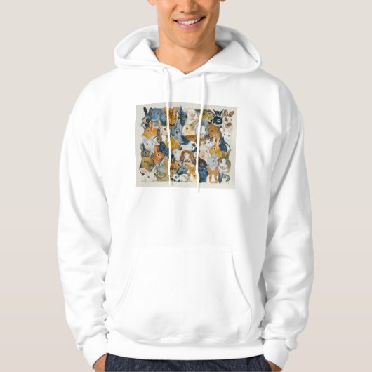 Heldere ogen hoodie (Voorkant)