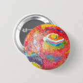 Heldere ogen ronde button 5,7 cm (Voorkant /achterkant)