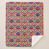 Heldere ogen sherpa deken (Voorkant)