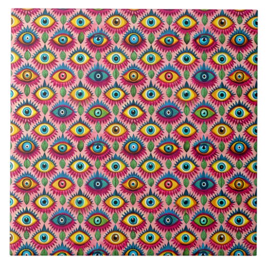 Heldere ogen tegeltje (Voorkant)