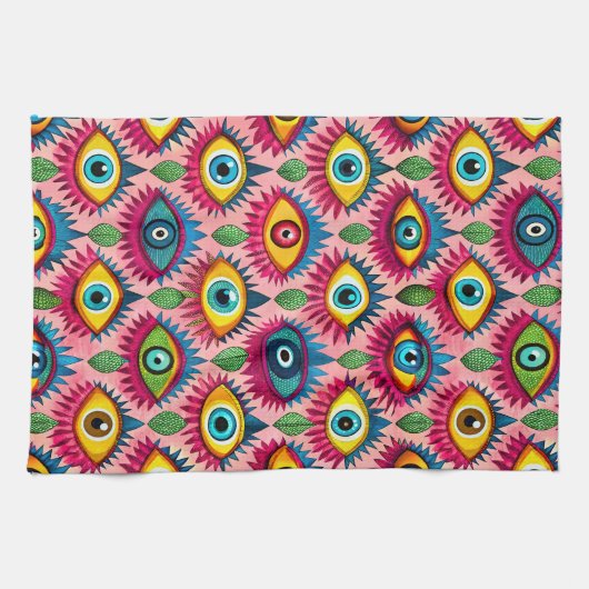 Heldere ogen theedoek (Horizontaal)