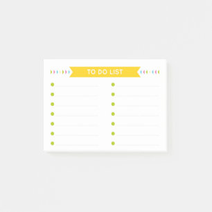 Heldere Opgewekte Takenlijst Post-it® Notes