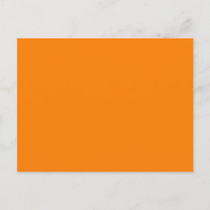 heldere oranje DIY aangepaste achtergrondsjabloon Briefkaart