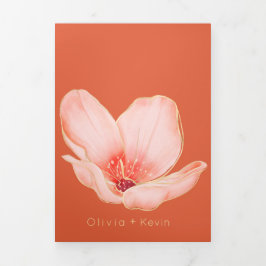 Heldere oranje Verona zonsondergang complete bruil Drieluik Kaart