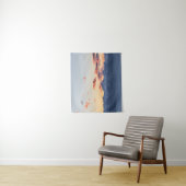 Heldere oranje wolken boven Triglav, Slovenië Wandkleed (In situ)