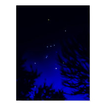 Heldere oriëntatie met Betelgeuse Star