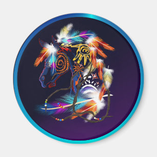 Heldere paardenmagneten magneet