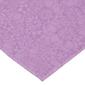 Heldere Paarse bloem Tafelkleed (Gekanteld)