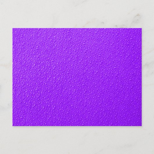 Heldere Paarse Neon Trendy-kleuren Briefkaart (Voorkant)