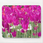 Heldere Paarse roze posies Muismat (Voorkant)