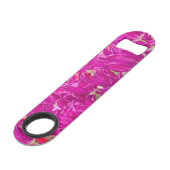 Heldere Paarse roze posies Speed Flessenopener (Voorkant Gekanteld)