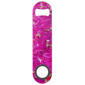 Heldere Paarse roze posies Speed Flessenopener (Voorkant)