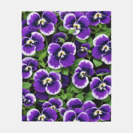 Heldere Paarse slipjes Fleece Deken