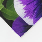 Heldere Paarse slipjes Fleece Deken (Hoek)