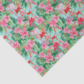 Heldere Palm Beach kerstcadeaus Tissuepapier (Detail)