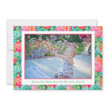 Heldere Palm Beach Kerstversieringen Foto