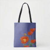 Heldere papavers tote bag (Voorkant)