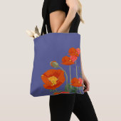 Heldere papavers tote bag (Dichtbij)