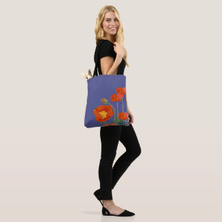 Heldere papavers tote bag