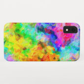 Heldere penseelkleuren Case-Mate iPhone case (Achterkant (horizontaal))