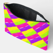 Heldere penseelstreken van neonverf | etui (Open)