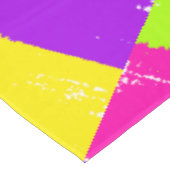 Heldere penseelstreken van neonverf | tafelkleed (Gekanteld)