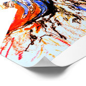 Heldere perspectieven voor hedendaagse kunst poster (Hoek)